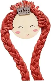 BESTonZON Barrette and Hair Tie Holder Boys and Girls Hairpin Rack Hair Bow Display Organizer Wall-Mounted Space-Saving Storage