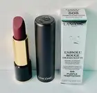 Lancome L'ABSOLU ROUGE Lipstick 508 PURPPLE TEMPTATION Full Size New In Box