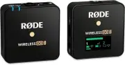 RDE Wireless GO II Single Ultra-compact Dual-channel Wireless Microphone System