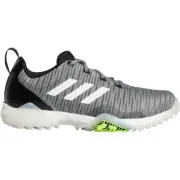 NEW Mens Adidas Codechaos Boost Golf Shoes GZ6010 Black/white / lime size 8.5 M