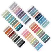 1200Pcs Self-adhesive Page Tabs Book Flags Strip Index Tabs Markers Book