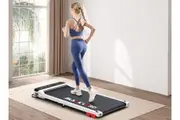 BLACK LORD Treadmill Electric Walking Pad Home Office Gym Fitness Incline MS2 White