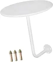 YWJLQH Pub Table End Table Wall Mounted Round Table for Kitchen Bedside Bedroom