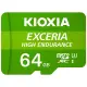 【KIOXIA 鎧俠】EXCERIA HIGH ENDURANCE Micro SDXC UHS-I U3 V30 A1 64GB 記憶卡(附轉卡)