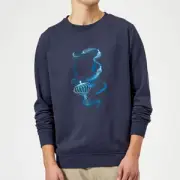 Fantastic Beasts Newt Silhouette Sweatshirt - Navy