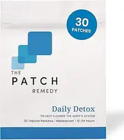 The Patch Remedy Daily Detox Patch | Glutathione, N-Acetyl Cysteine | 30 Patches