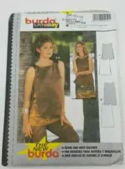 Burda Super Easy Misses Semi-Fitted Top Sewing Pattern Sizes 8-18