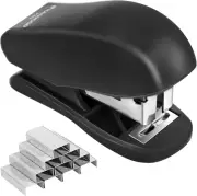 Mini Stapler with 25 Sheet Capacity, 640 Standard Staples, Easy to Carry and Sto