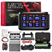 8 Gang Switch Panel pro Universal Circuit Control Relay System Automatic Dimm...