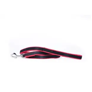 【JULIUS-K9】JK9-優質緩衝牽繩/黑紅 長度2M / 寬度約2公分｜展飛寵物館