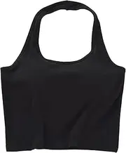 [Generic] Top Wide Straps Camisole Vest Inner Layer with Chest Cushion Knitted Base Back Underwear Spicy Girl Strapless Vest Adjustable Tops for Women Pack