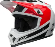 Bell MX-9 MIPS Alter Ego Motocross Helmet, black-white-red, Size 2XL for Men Black White Red