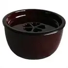 Asahi Koyo Tea Spiller Dark Brown Water and Tea Leaf ContainerJapan