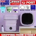 Portable Washing Machine Mini Washer Foldable Washer Spin Dryer Small Travel AU