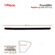 For Toyota Hilux Vigo MK7 4Dr 2004 - '14 Rear Rh Inner Weatherstrip Door Belt