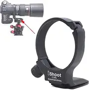 Tripod Mount Ring, iShoot Lens Collar Support Compatible with Canon EF 100mm f/2.8L Macro IS USM Lens (Replace Canon Tripod Mount Ring D), Built-in ARCA Type Camera Quick Release Plate for Tripod Head