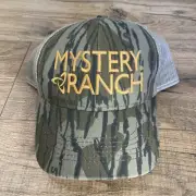 RARE Mystery Ranch SnapBack Backpack Hat (Mossy Oak Camo) NWT
