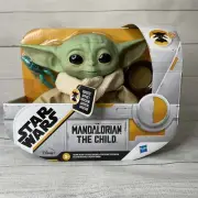 Star Wars Baby Yoda Talking Plush Toy with Frog and Bowl 2020 The Mandalorian