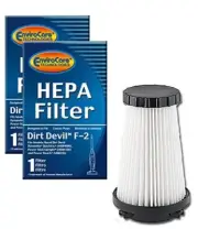 EnviroCare Replacement HEPA Vacuum Filters for Dirt Devil Dynamite, Quickvac, Po
