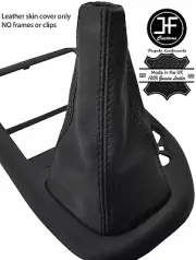 BLACK STITCH REAL LEATHER MANUAL GEAR BOOT FOR MITSUBISHI FUSO CANTER 12-17