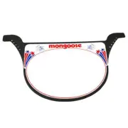 Mongoose race plate BLACK - Old School BMX