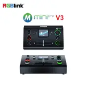 RGBlink Mini Pro V3 Multi Video Mixer Switcher 4-Channel HDMI for Live Streaming