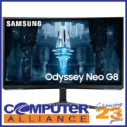 32" Samsung LS32BG852NEXXY Odyssey Neo G8 4K 240Hz Curved Gaming Monitor