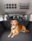 VEVOR Dog Car Barrier Large Dog Gate Safety Pet Mesh Dividers Adjustable for SUV