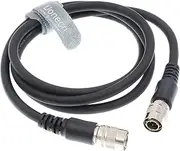 Uonecn Sound Devices Mixers Power Cable Hirose 4 Pin Male to Hirose 4 Pin Male Cord 39 inches