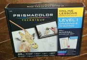 Prismacolor Technique 26ct ANIMAL Drawing Set -Level 1 Drawing & Shading-