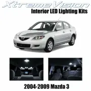 XtremeVision Interior LED for Mazda 3 MS3 2004-2009 (10 PCS) Pure White (for: Mazda)