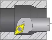 Dorian 55589, S12S-SDQCR-3 Boring Bar for DC_T 32.52 Inserts