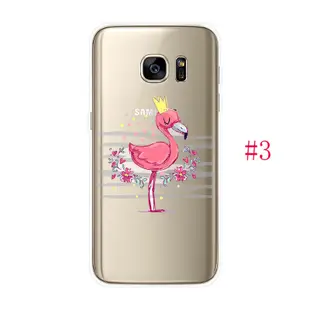SAMSUNG 三星 Galaxy S6 S6Edge S7 Edge S8 S8+ Plus 矽膠手機殼保護套 Fla