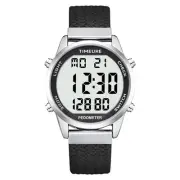 Digital Watch with Big Numbers Accurate Pedometer Watch for Walking Simple St...