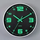 Elegant 30CM Luminous Wall Clock with Quiet Mechanism for Everyday Use