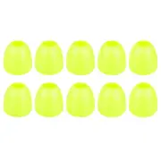 20Pcs Plastic Bell End Stoppers, Cord End Lock Rope Fastener, Light Green