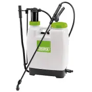 Draper Knapsack Pressure Sprayer 12L 1.5M Long Hose And Fibreglass Lance 63056