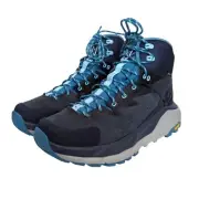 Hoka Womens Kaha GTX Trekking Hiking Boots Gore-Tex Lightweight Navy Blue Size 1