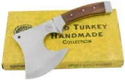 Wild Turkey Handmade Stainless Steel Collection Wood Handle Hatchet