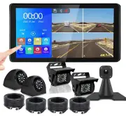 10.36" Touch Screen DVR Bluetooth Mp5 Mirror Link Monitor 360 View Backup Camera