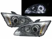FOCUS MK2 2005-2008 3D/4D/5D CCFL Projector Headlight Chrome EUROPE for FORD LHD