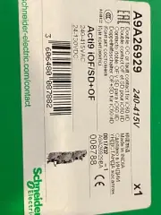 A9A26929 SCHNEIDER ELECTRIC DOUBLE OC OR FAULT CONTACT FOR IC60 iID Acti9 iOF/SD