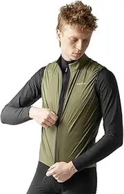 [GripGrab] PACR Windproof Lightweight Wind Vest Cycling Men's Road Bike MTB Gravel Bike Vest Windbreaker Gilet 2-Way Zip