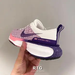 【RTG】NIKE W ZOOMX INVINCIBLE RUN FK3 粉紫 慢跑鞋 編織 女鞋 FQ8766-100