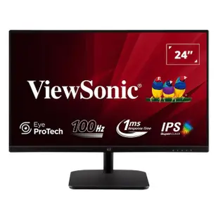 【ViewSonic 優派】VA2432-H 24型 IPS 100Hz 護眼電腦螢幕(4ms)