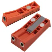 15 Degree Hole Positioner Jig Drill Guide Set Hole Carpentry Tool