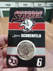 Buffalo Sabres 2000 Jim Schoenfeld Collector Coin Goathead