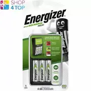 ENERGIZER RECHARGE MAXI CHARGER FOR AAA AA BATTERIES & 4 aa 2000mAh batteries