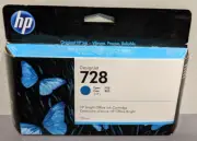 HP Genuine 728 Cyan 130ml F9J67A - EXP. 09/2024