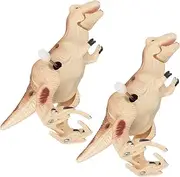 LRXIYODE 2pcs Wind Up Dinosaur for Creative Clockwork Playthings Party Favor Easy to Grasp Fun Present